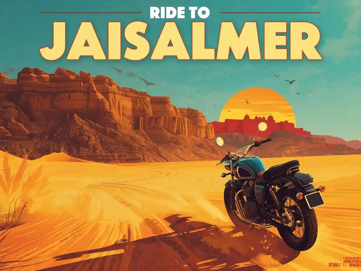 Ride to Jaisalmer