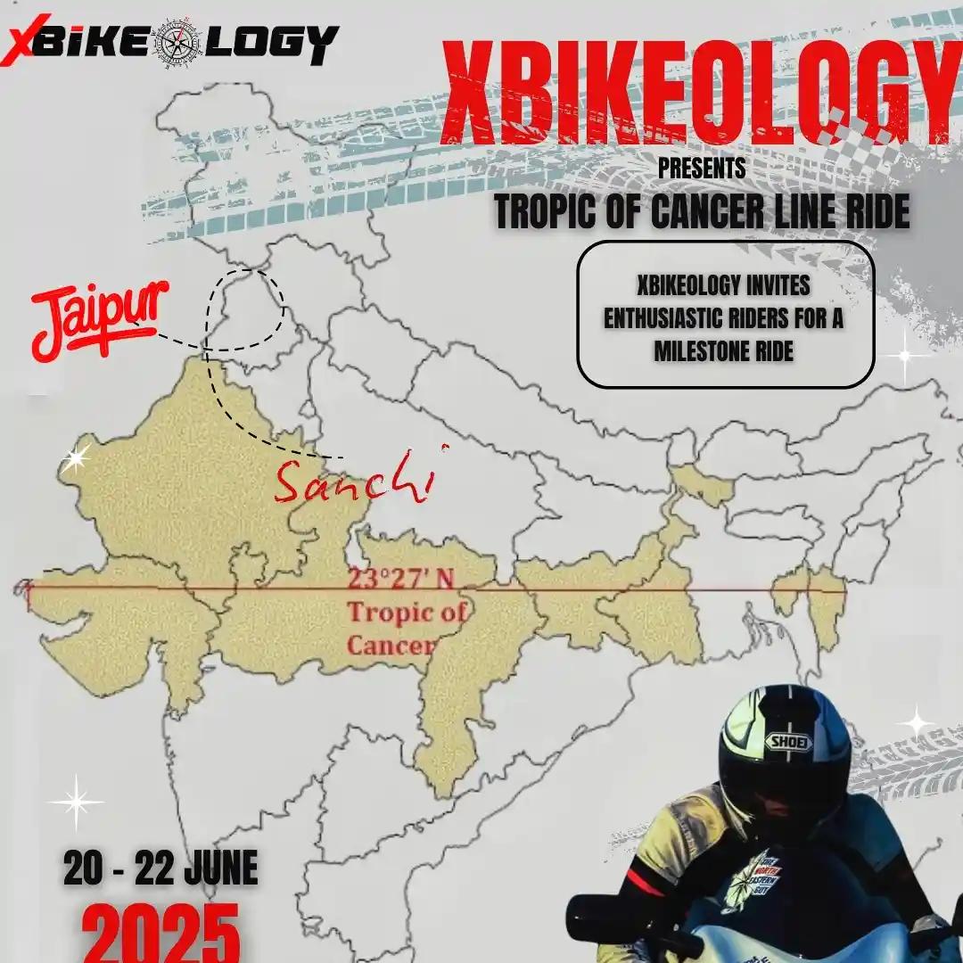 🌍 Tropic of Cancer Ride – 2025